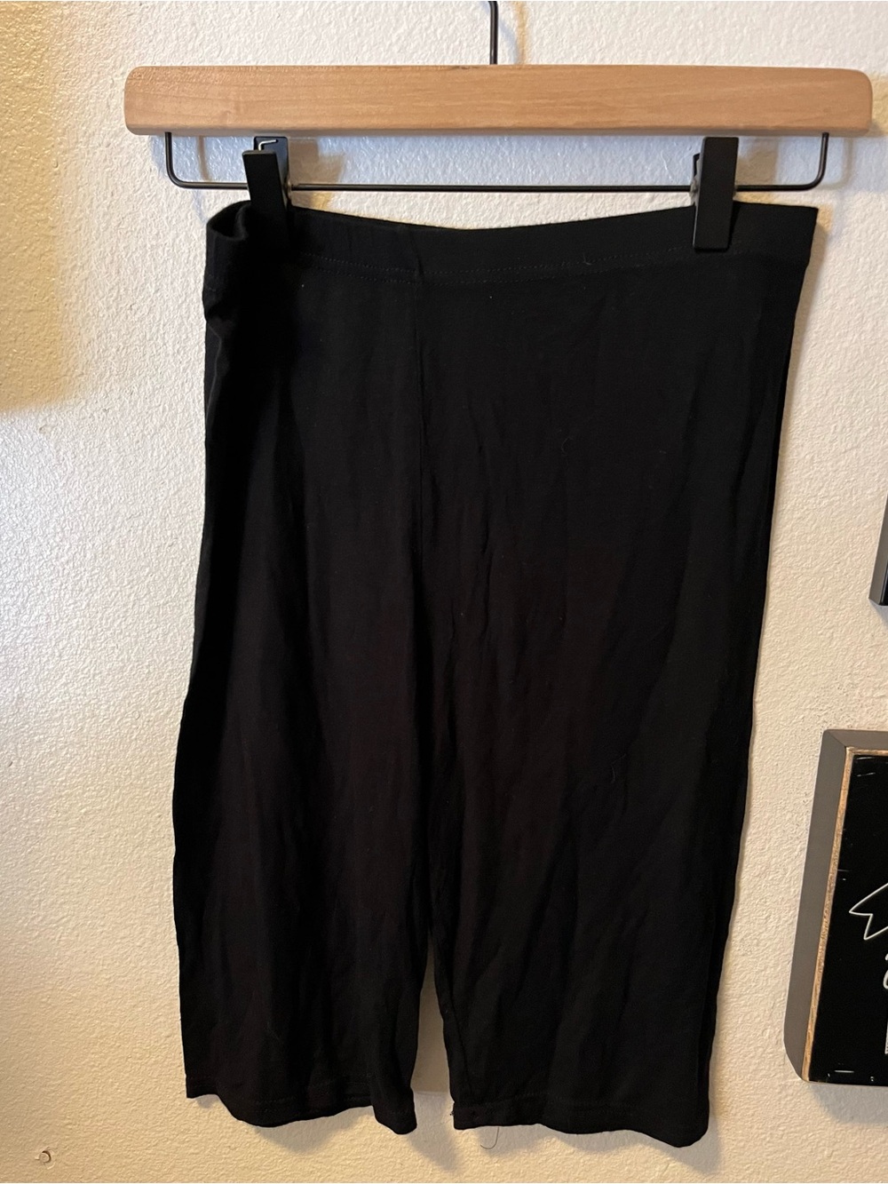 Women's Black size 8 Pretty little things biker shorts